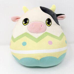 Squishmallows Kellytoy Connor The Cow 8" Easter Egg Spring Mystery Plush 2022